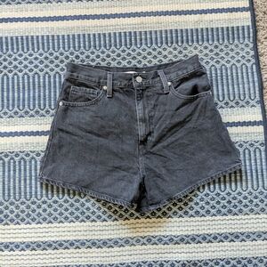Levi's High-Waisted Mom Shorts